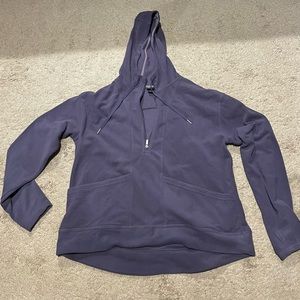 Women’s XL purple 1/4 zip fleece hoodie from target